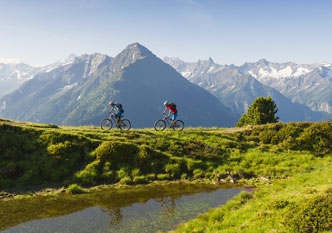 Biking in the Zillertal